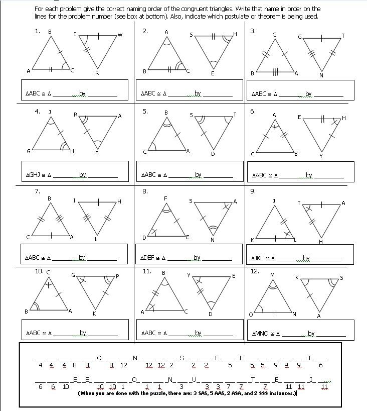 10th Grade Similar Triangles Worksheet Answers