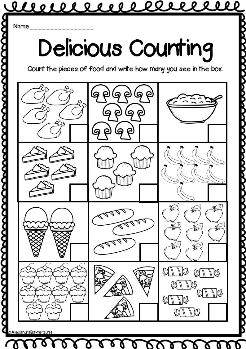 This product includes 12 different worksheets for counting 110. It i