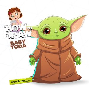 Draw It Cute on Twitter Baby drawing, Yoda drawing, Cute drawings