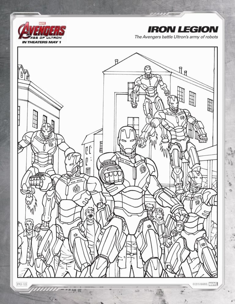 Avengers Coloring Pages To Print