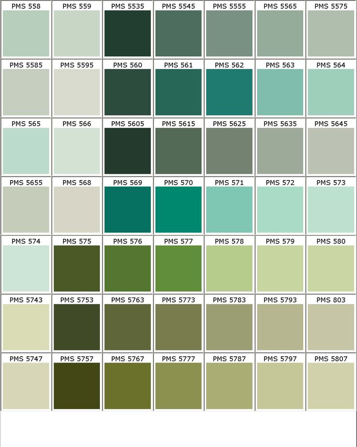 Green Matching Color Code