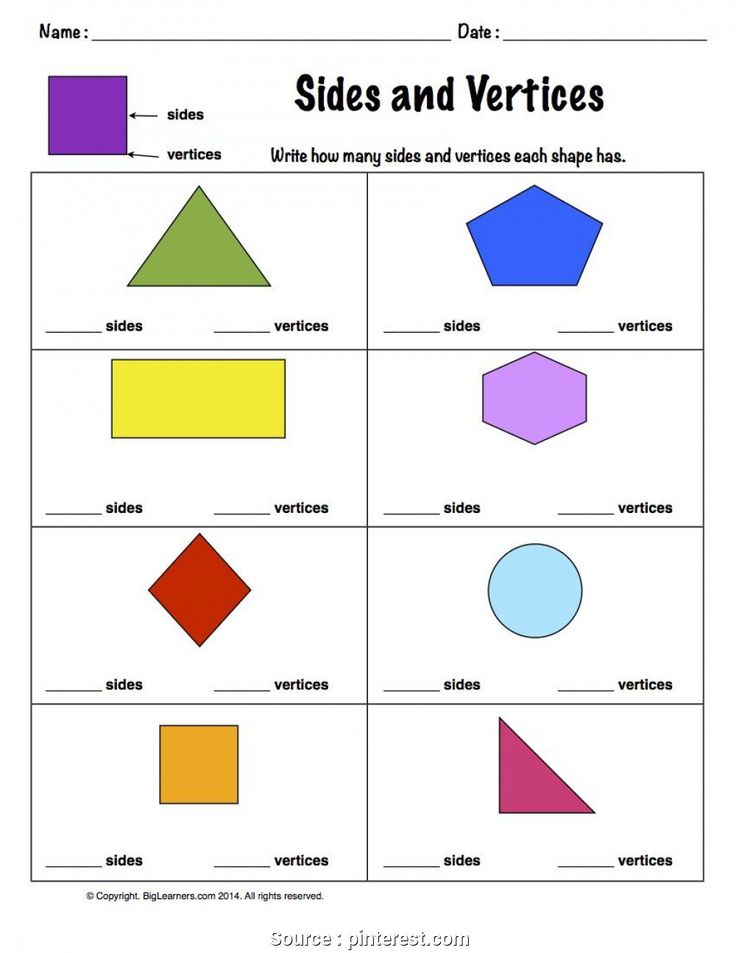 1st Grade Shapes Worksheets Kids math worksheets, Geometry worksheets