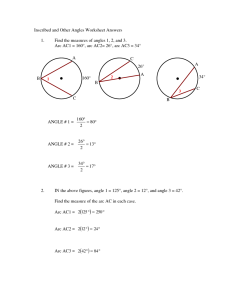12 Best Images of Circle Arcs And Angles Worksheets Geometry Circle