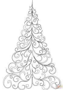 Christmas Tree Drawing Easy at GetDrawings Free download
