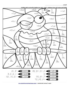 Free Printable Coloring Math Worksheets For 3rd Grade Math Worksheets