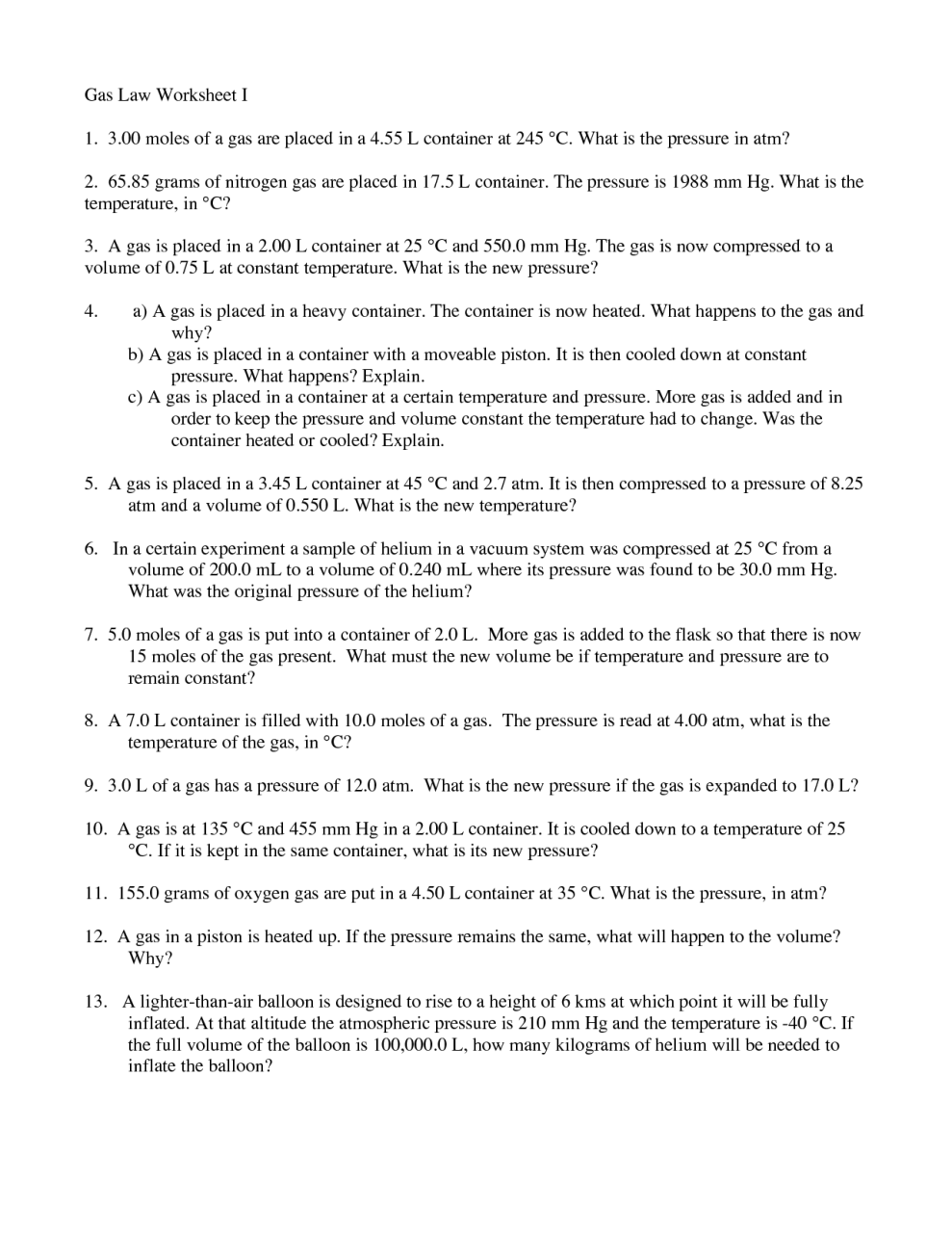 Ohm's Law Worksheet Answer Key