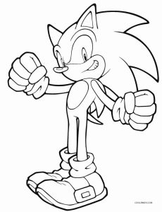 Sonic the Hedgehog Coloring Book Fresh Printable sonic Coloring Pages