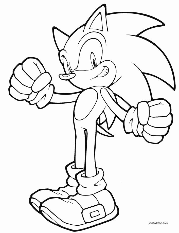 Sonic The Hedgehog Coloring Pages 2020