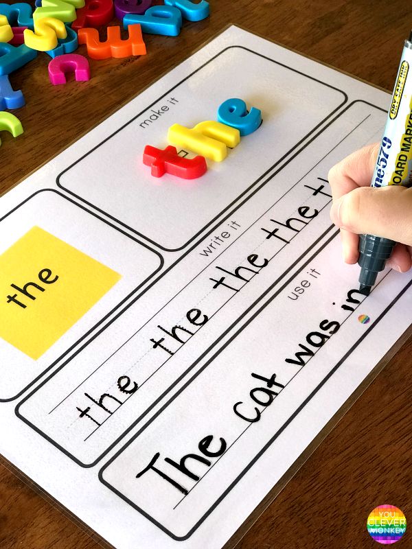 Why Teach Sight Words Kindergarten