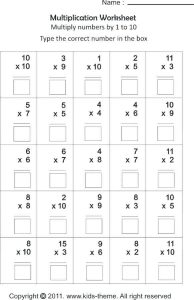 Multiplication Table Worksheet Grade 2 Pdf schematic and wiring diagram