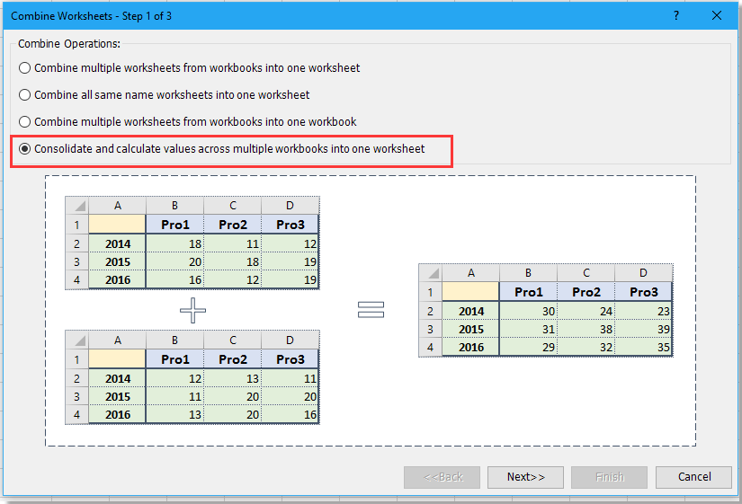 How to sum values in same column across multiple sheets?