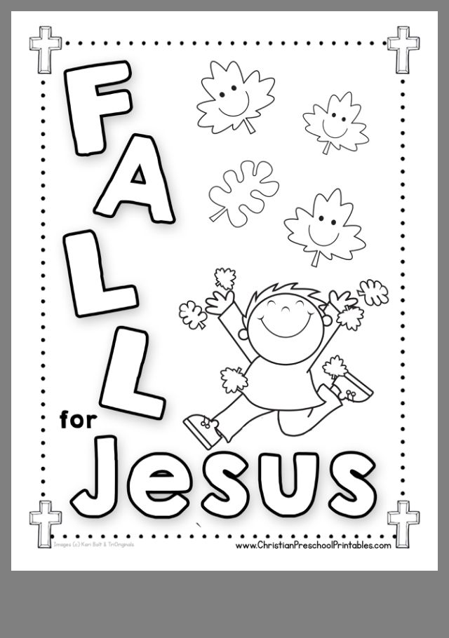 Thanksgiving Coloring Pages For Children's Church