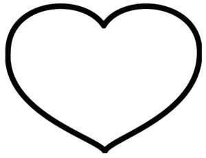 Heart Print Out Coloring Pages Coloring Coloring Home