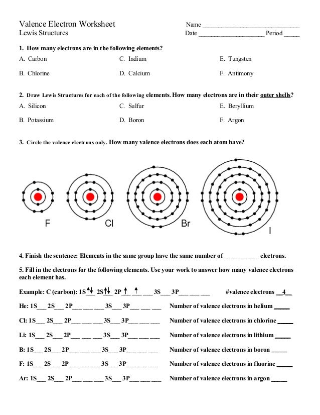 Chemistry Atomic Structure Practice 1 Worksheet Answers