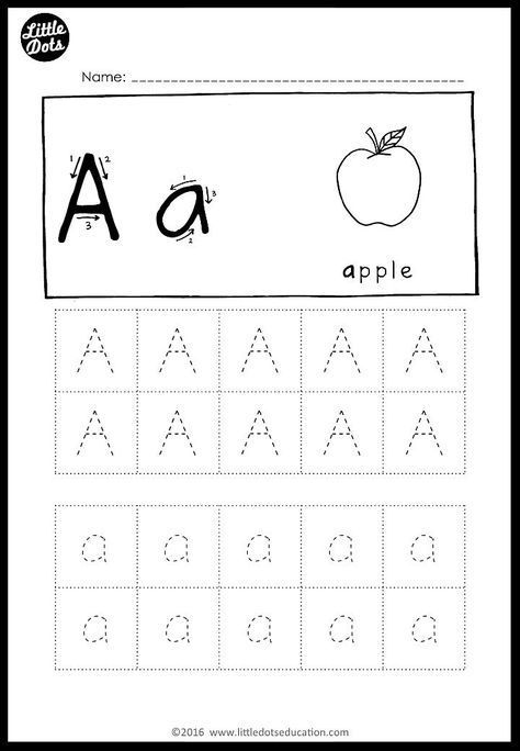 Tracing Letters Worksheets Preschool
