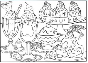 Food Coloring Pages Free, Printable, And Delicious!