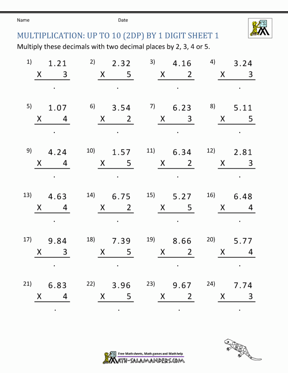 5th Grade Math Worksheets Fractions fractions worksheets printable