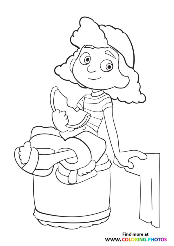 Encanto Coloring Pages Easy