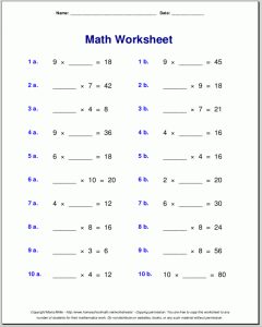Printable 4th Grade Math Worksheets PDF Math Worksheets Printable