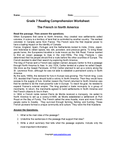 Class 7 Comprehension Practice / Reading Worksheets Seventh Grade