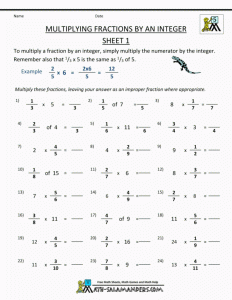 Grade 8 Math Integers Worksheets Printable Printable —