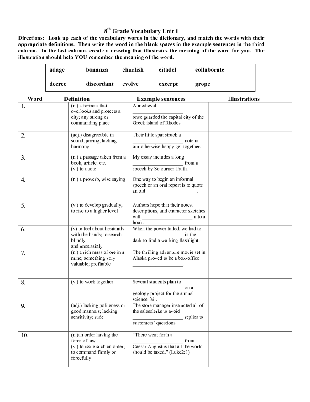 Multiple Meaning Worksheets 4Th Grade