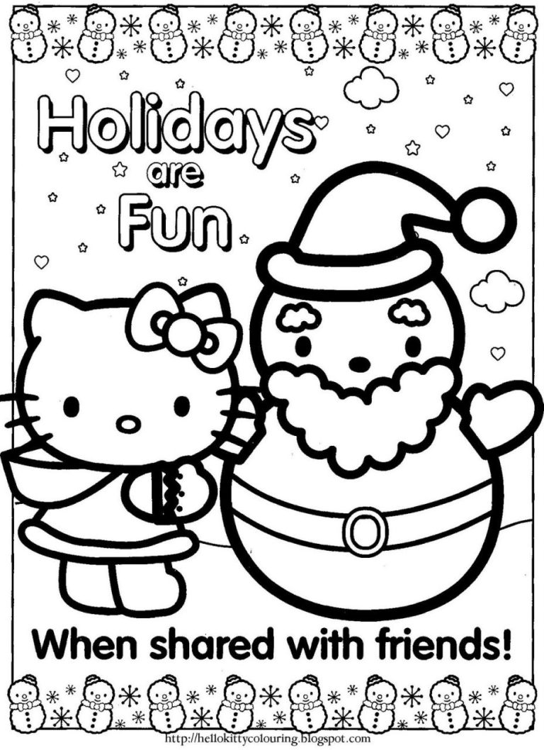 Christmas Coloring Pages Crayola