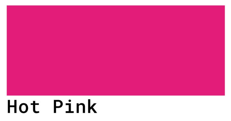 Warm Pink Color Code