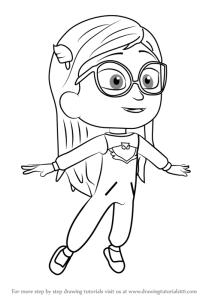 Learn How to Draw Amaya from PJ Masks (PJ Masks) Step by Step Drawing