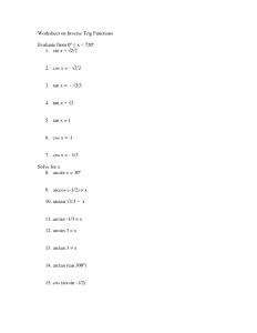 28 Inverse Trig Functions Worksheet With Answers Free Worksheet