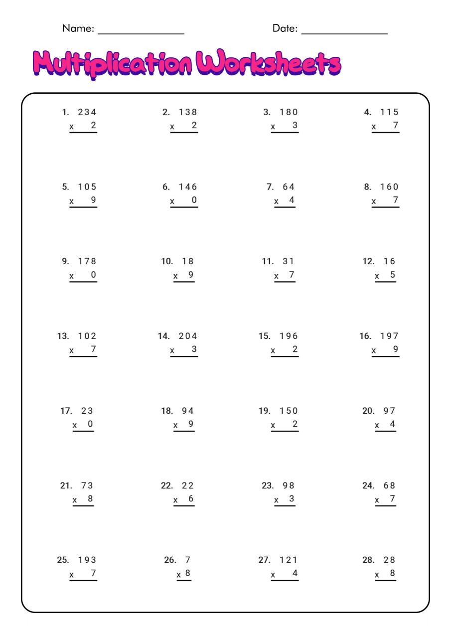 14 Best Images of 3rd 4th Grade Math Worksheets 4th Grade Math