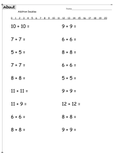Math Worksheets for Grade 1 Activity Shelter