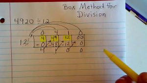 Box Method Division 5th Grade Math 5.NBT.6 YouTube
