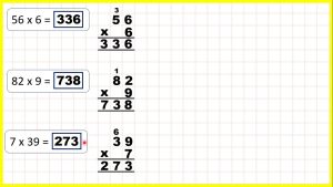 Multiply by a twodigit number using the column method YouTube