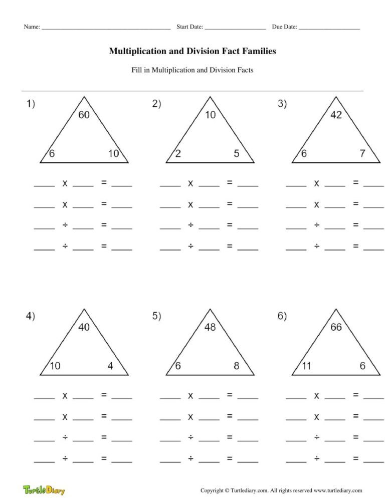 Math Fact Practice Worksheet Generator