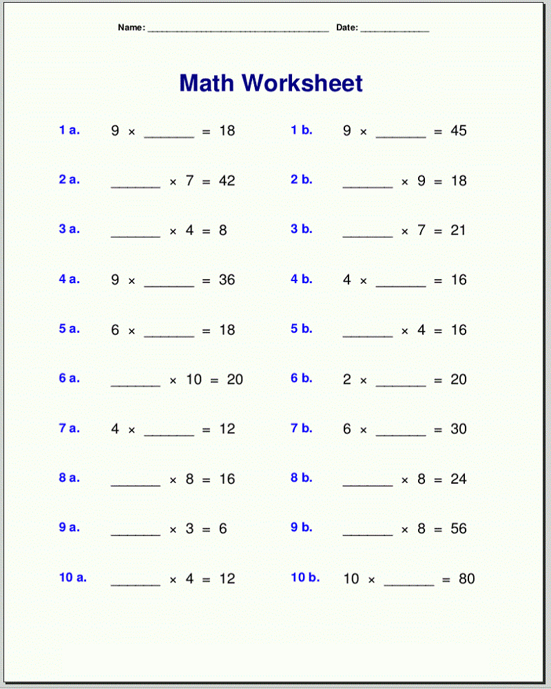 4Th Grade Math Worksheets Best Coloring Pages For Kids Math