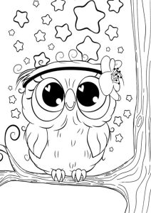 Free & Easy To Print Owl Coloring Pages Tulamama
