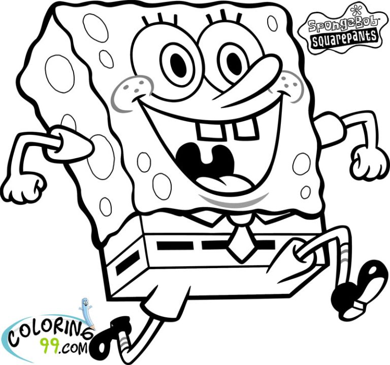 Spongebob Coloring Pages Printable Free