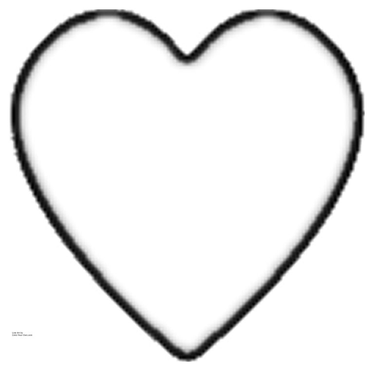 Heart Coloring Pages Valentines