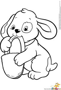 Growing happiness 15 puppies coloring page and pictures Print Color Craft
