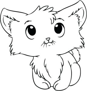 Realistic Cat Coloring Pages Printable at GetDrawings Free download