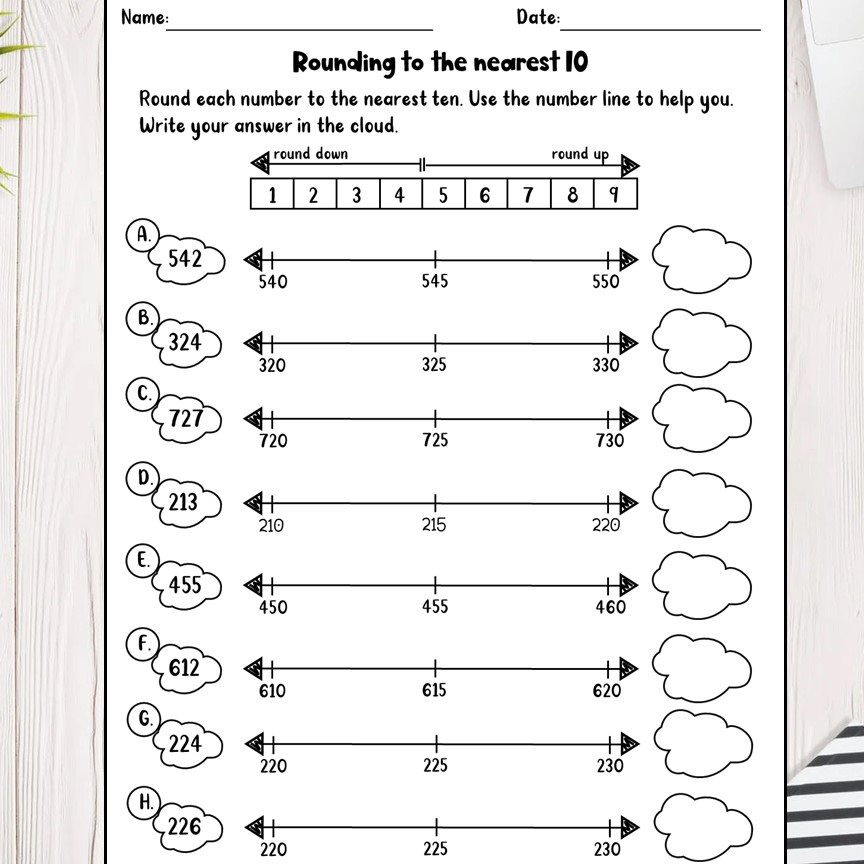 Math Worksheets For 3Rd Grade Free