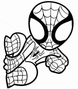 Get This Spiderman Coloring Pages Free Printable 679154