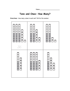 18 Best Images of Tens And Ones Math Worksheets For Grade 1
