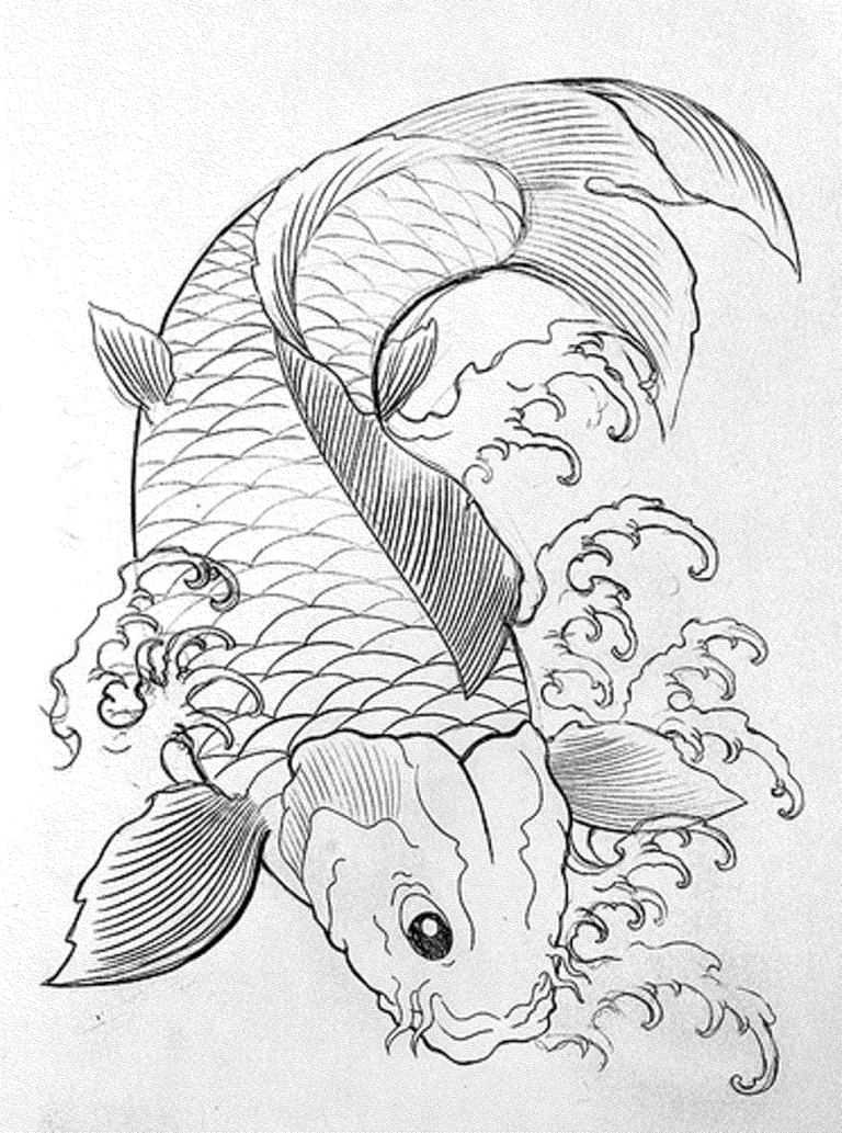 Fish Coloring Pages To Print
