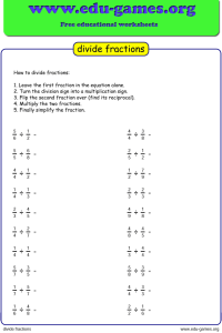 Free division fraction worksheets. Unlimited worksheets, because every