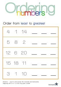 Worksheet On Ordering Fractions From Least To Greatest Printable