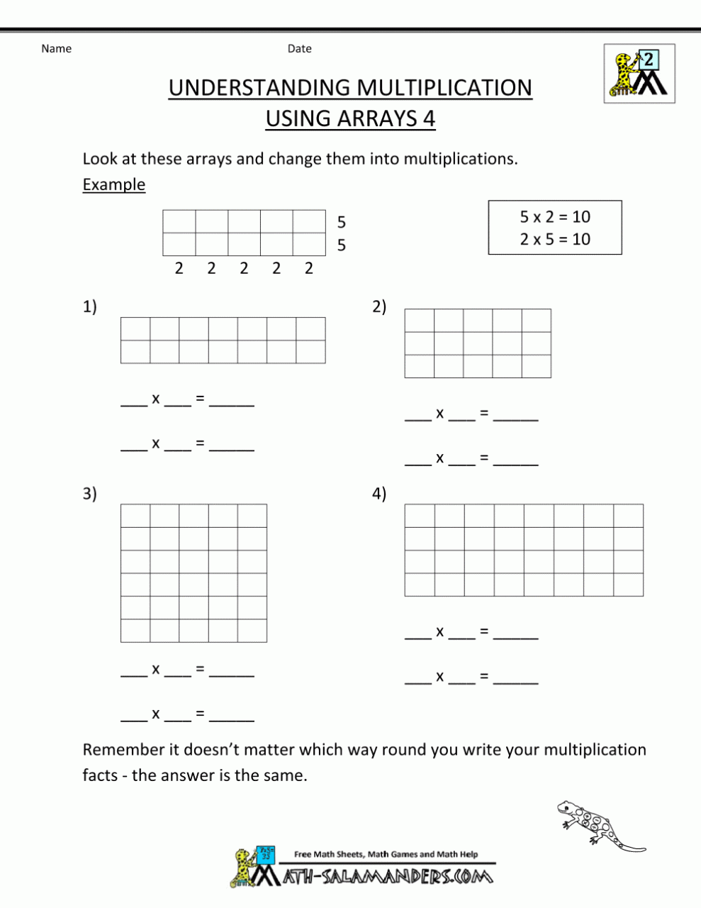 6 Multiplication Worksheets Pdf