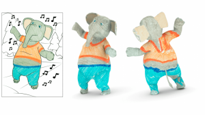 Disney Research App Turns 2D Drawings into 3D Characters Animation