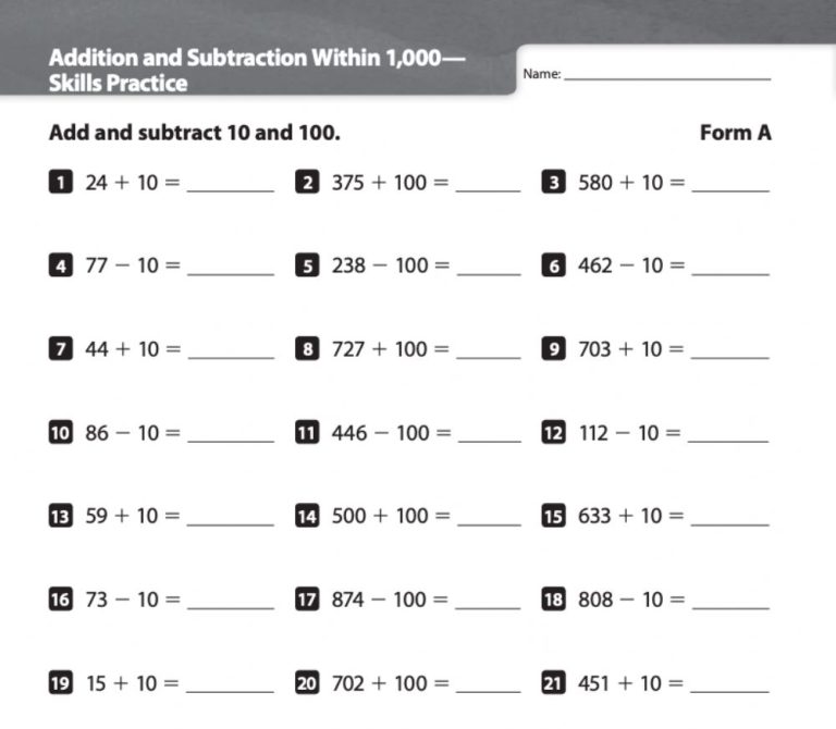 Subtraction Within 10 Worksheets With Pictures
